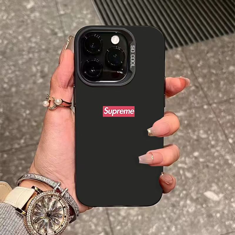 女子 Supreme iphone 16/16 pro maxカバー
