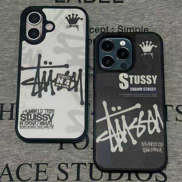  ステューシー iphone 16 plus携帯ケース