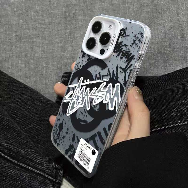 ステューシー iphone 16 plusケース上品