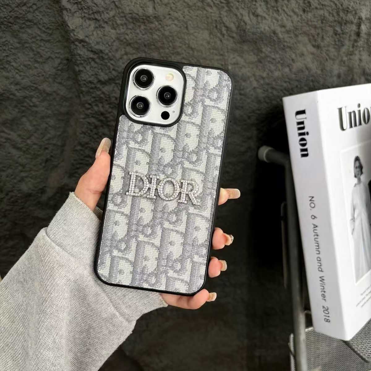 ディオール風 iphone16/16proケース